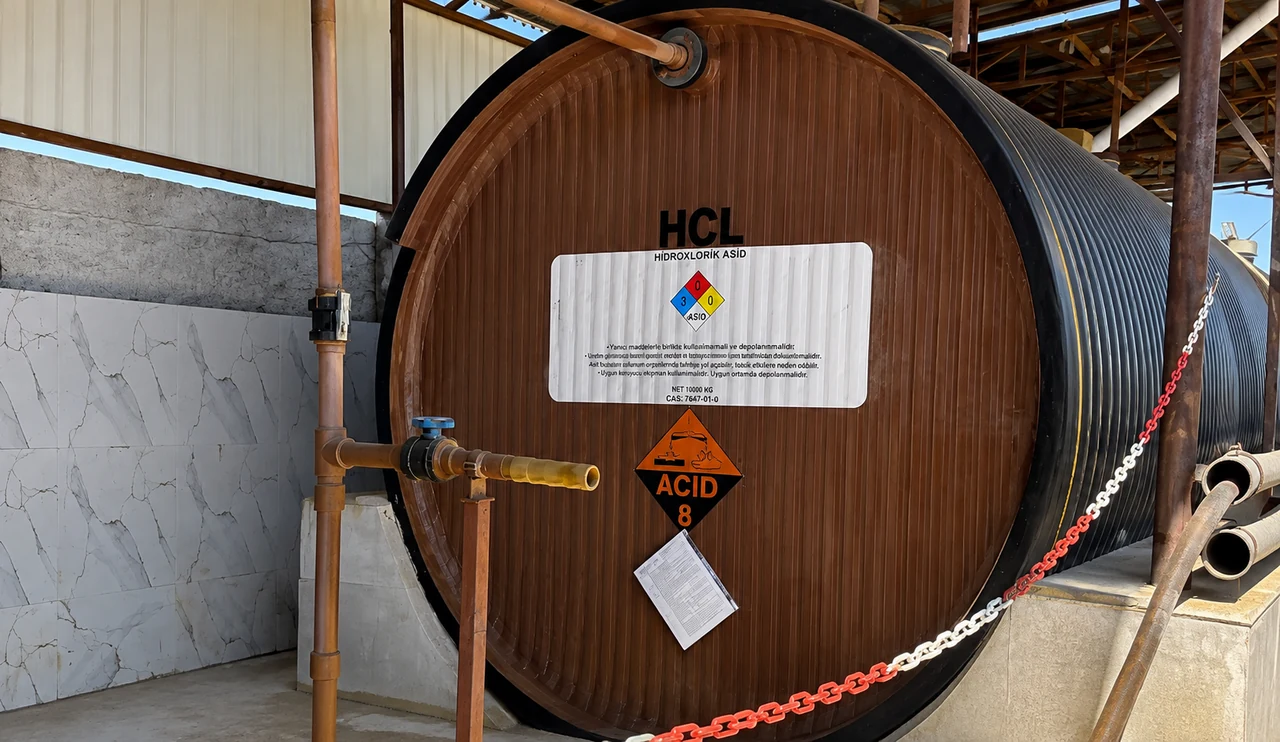 Specialized HCl Storage